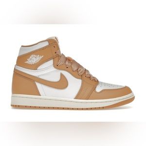 Nike Air Jordan 1 Retro Hi OG Shoes "Praline" White FN6622-201 Womens Si…